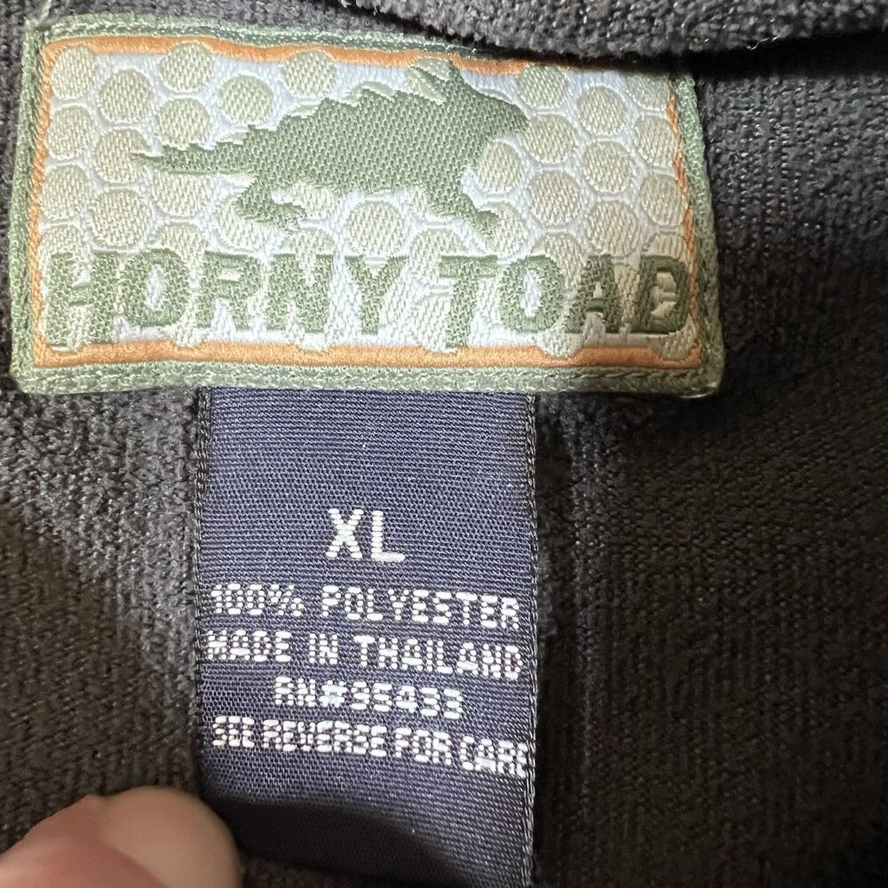 Horny Toad Grey Full Zip Fleece Lightweight Soft Jacket Men's Size XL - Picture 8 of 11